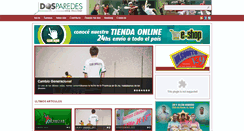 Desktop Screenshot of dosparedes.com.ar